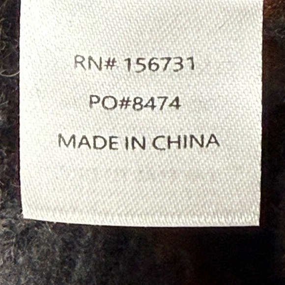 Grade & Gather Fair Isle Knit Sweater Vest Gray Brown Blue Wool Blend Size Small - Picture 11 of 12